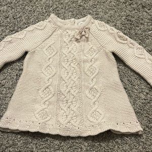 3-6 month girl sweater